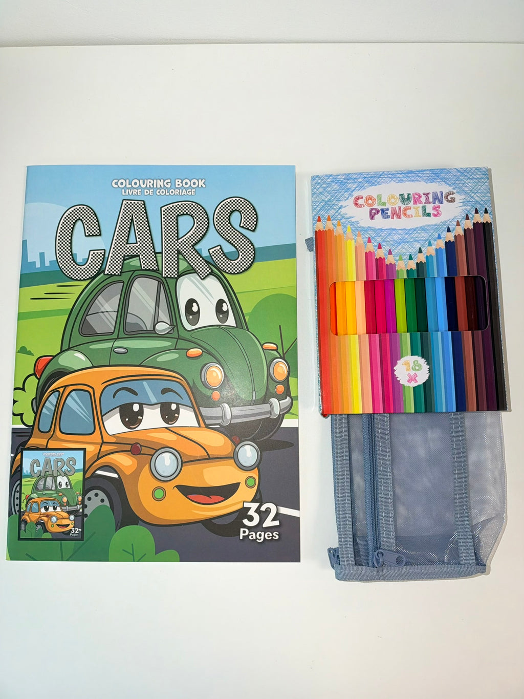 Kleurbundel ♡ Kleurboek, kleurpotloden & etui