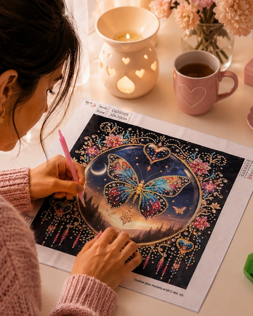 Diamond Painting – Vlinder