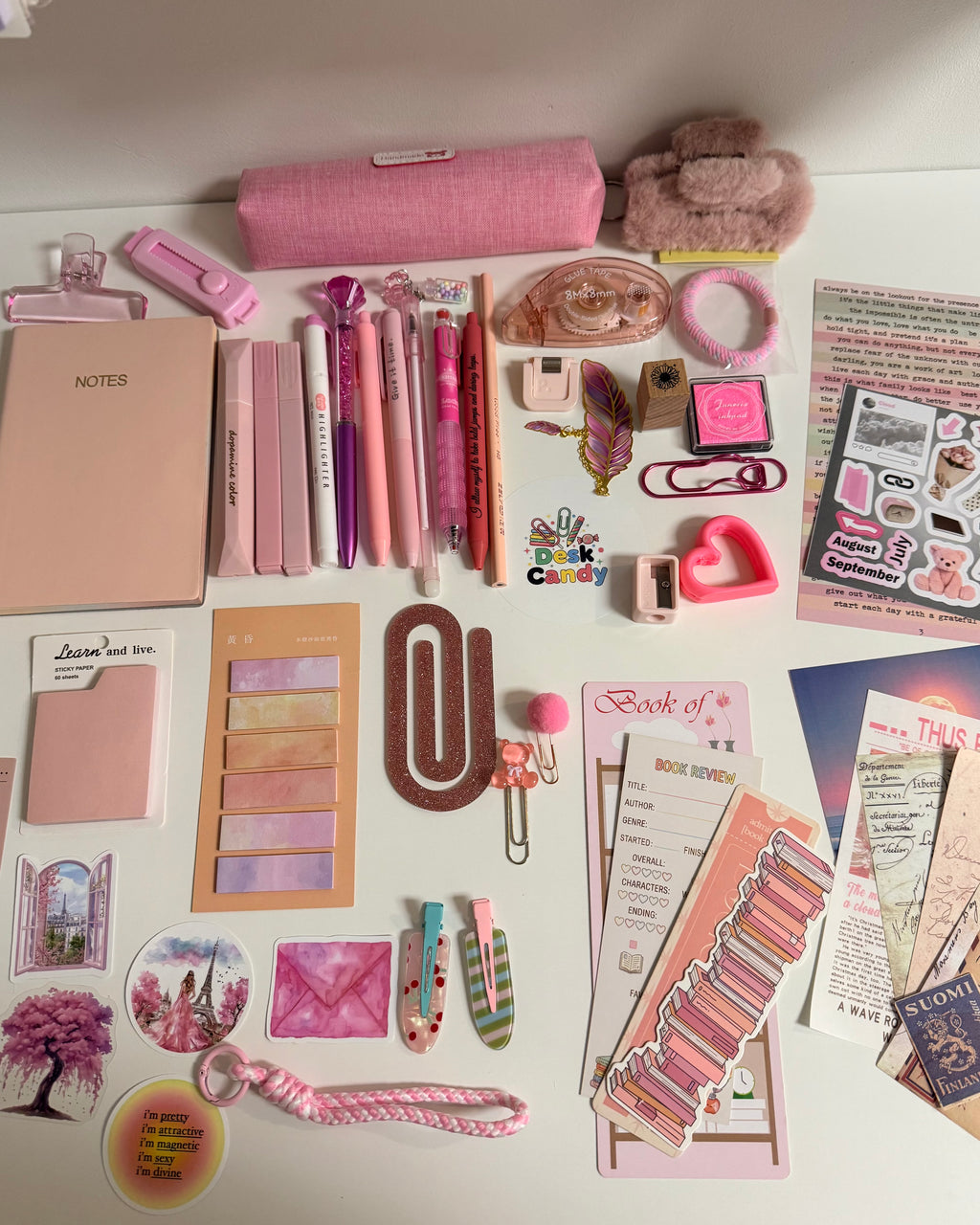 Pink muse box