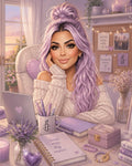 Amethyst glow box
