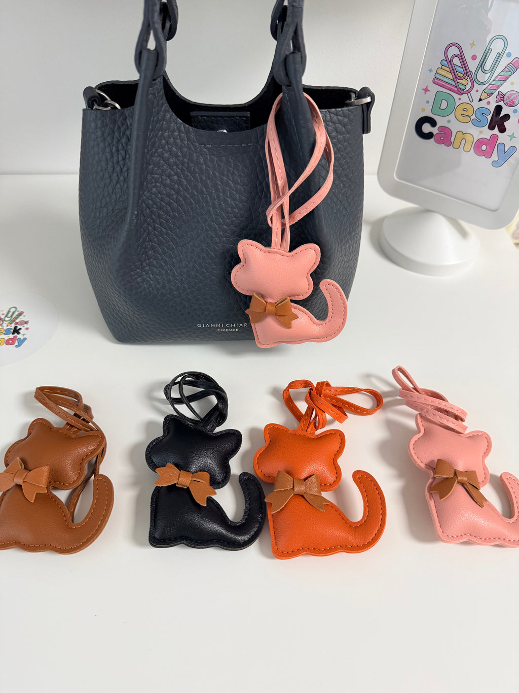 Kitty Bag Charm - alle 4 kleuren