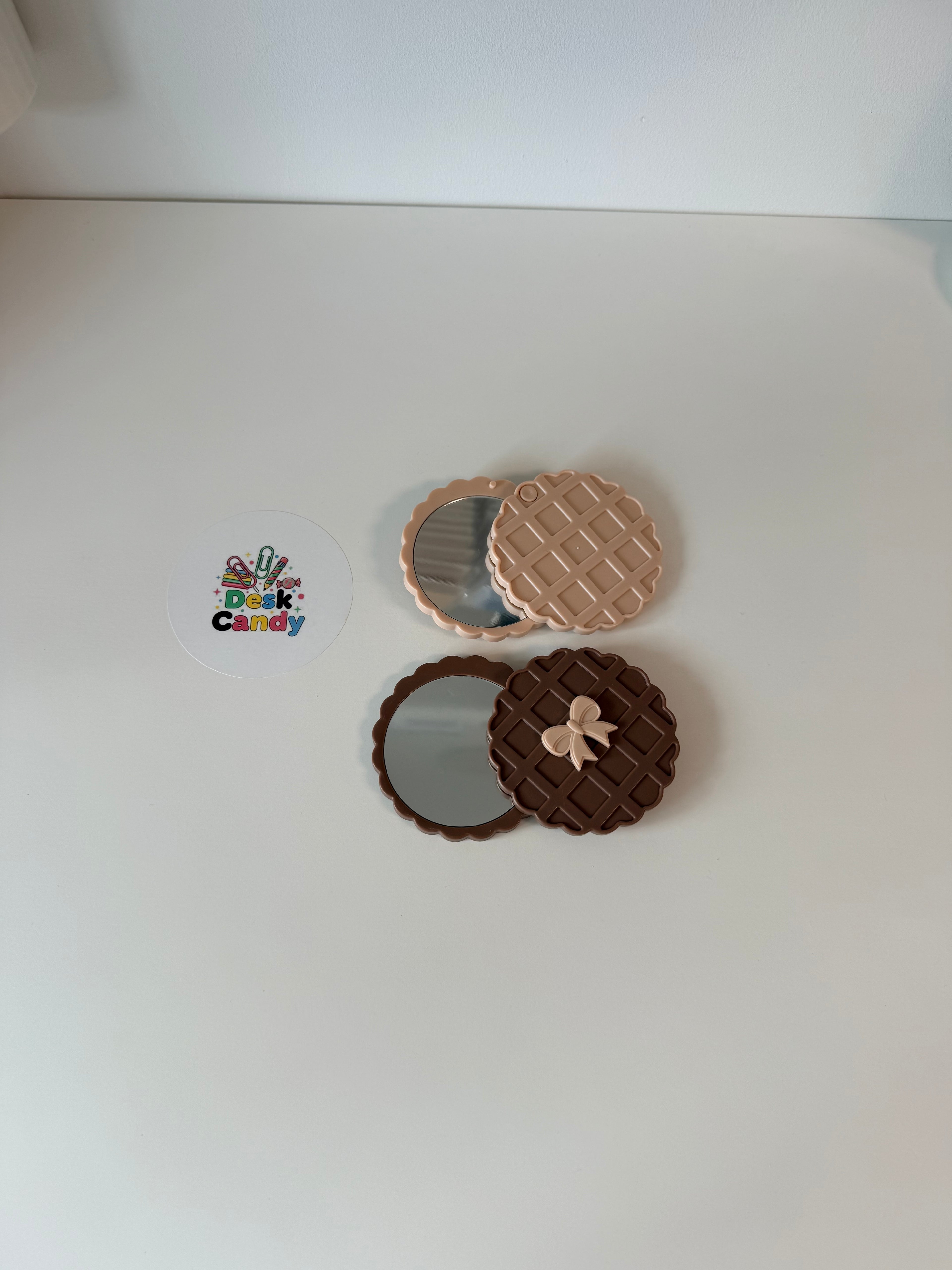Sweet Biscuit Pocket Mirror