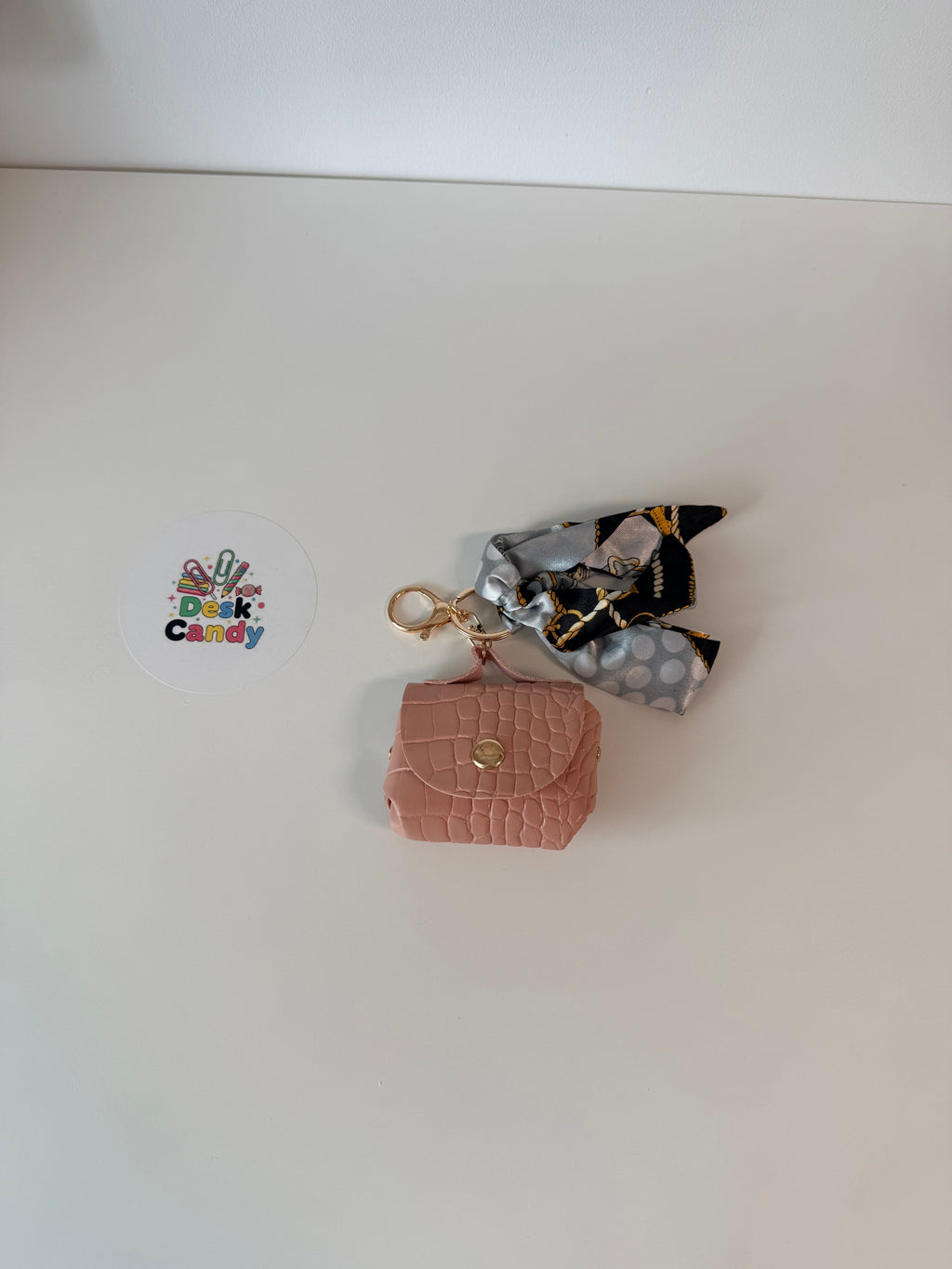 Mini Luxe Scarf Bag Charm